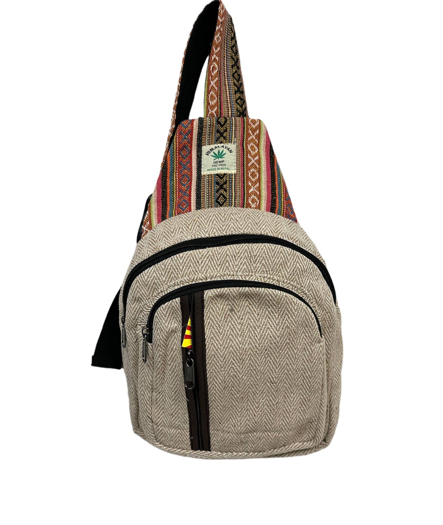 Cotton / Hemp Cross Body Bag