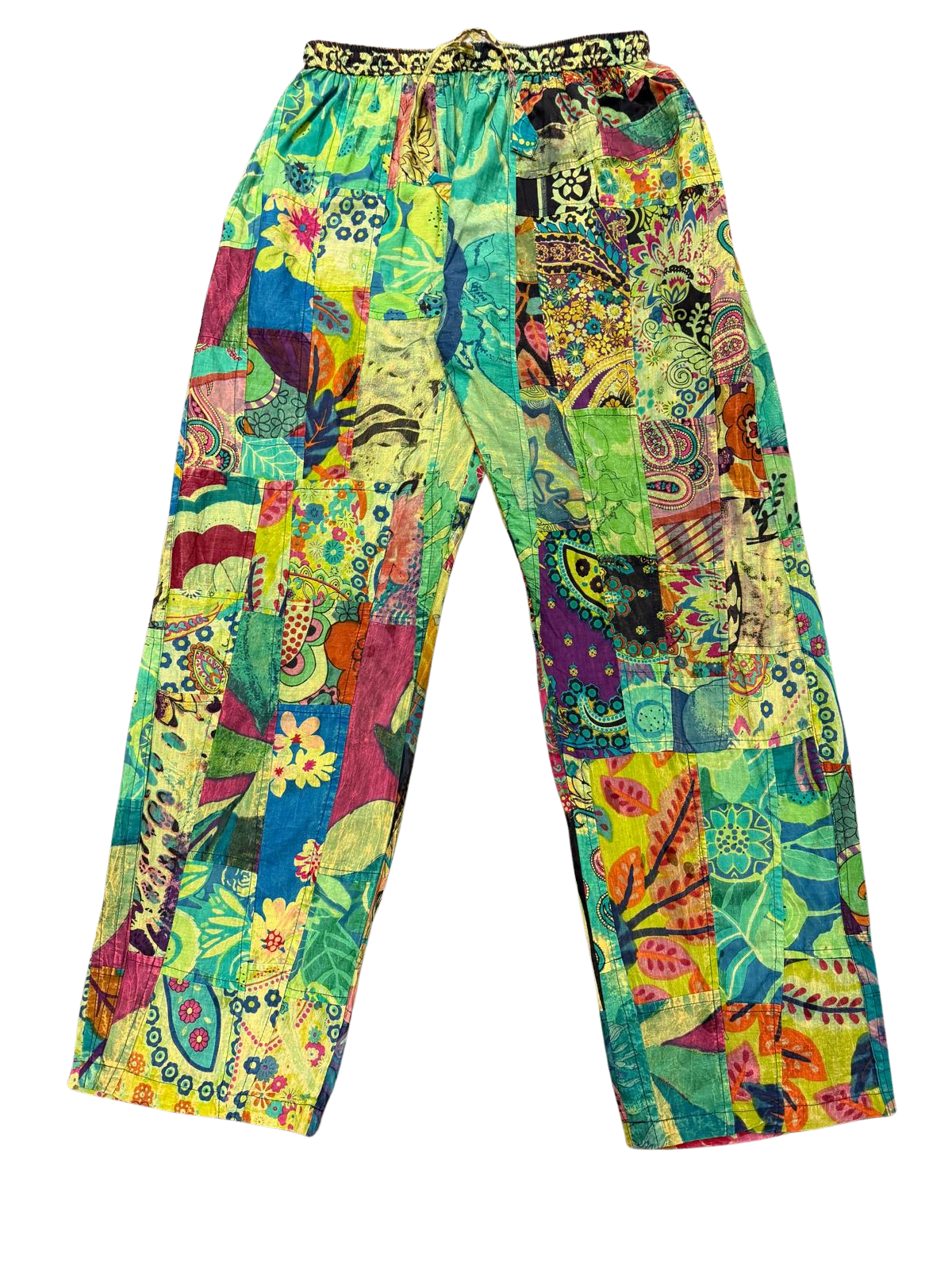 Cotton Green Multi Floral Floral Yoga Pant HF50