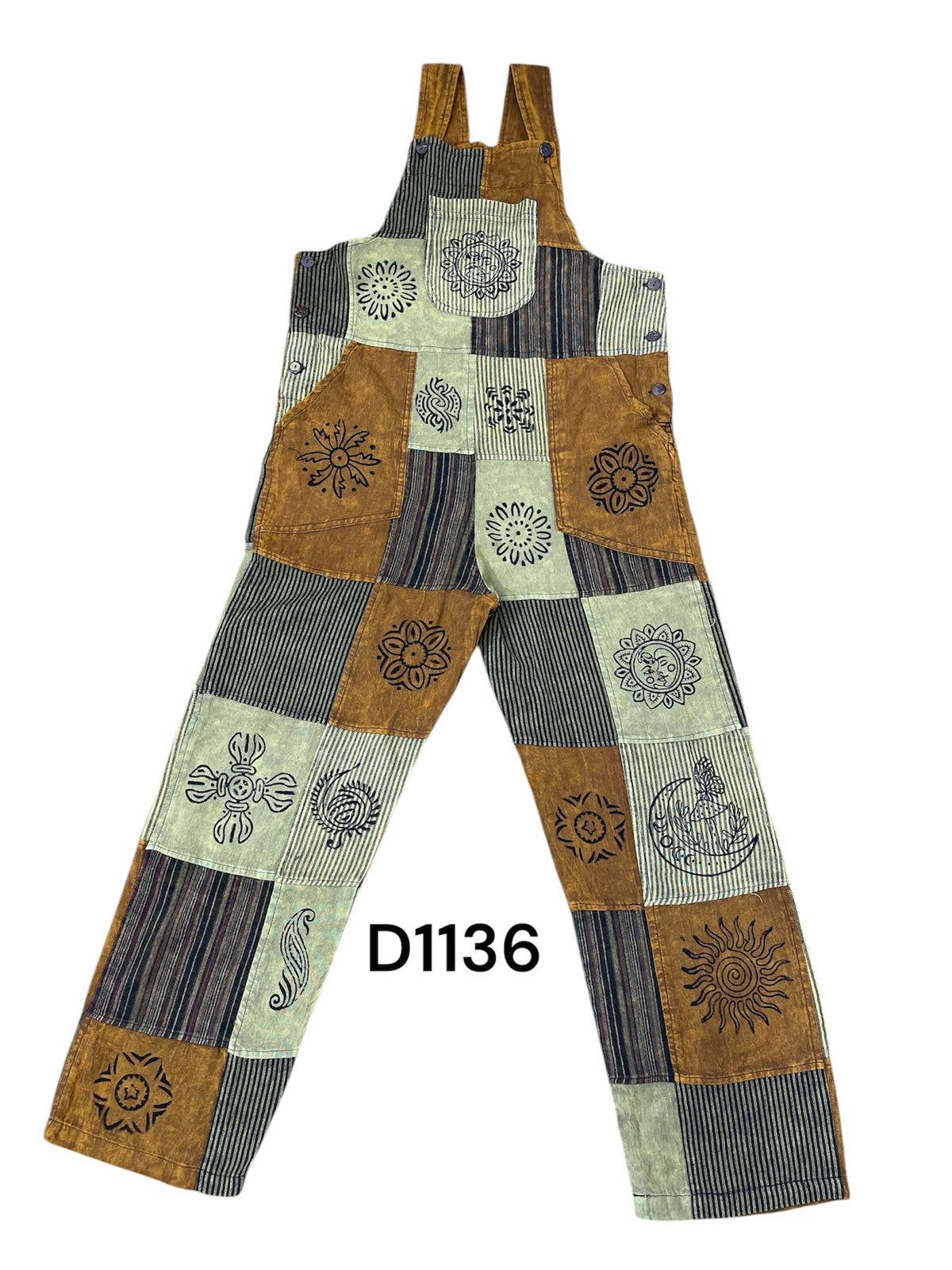 Orange and Tan Jumpsuit