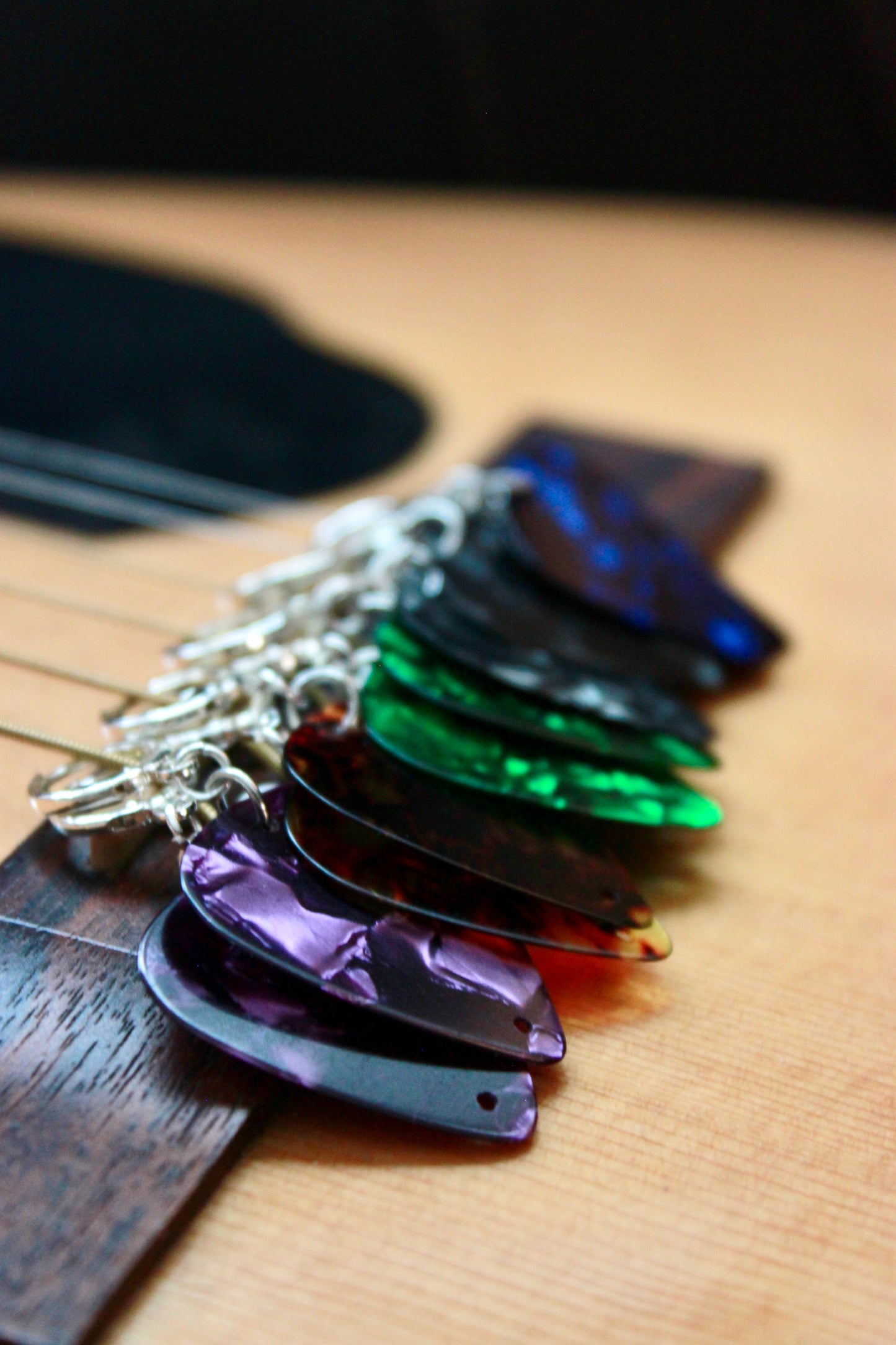 Guitar Pick Earrings