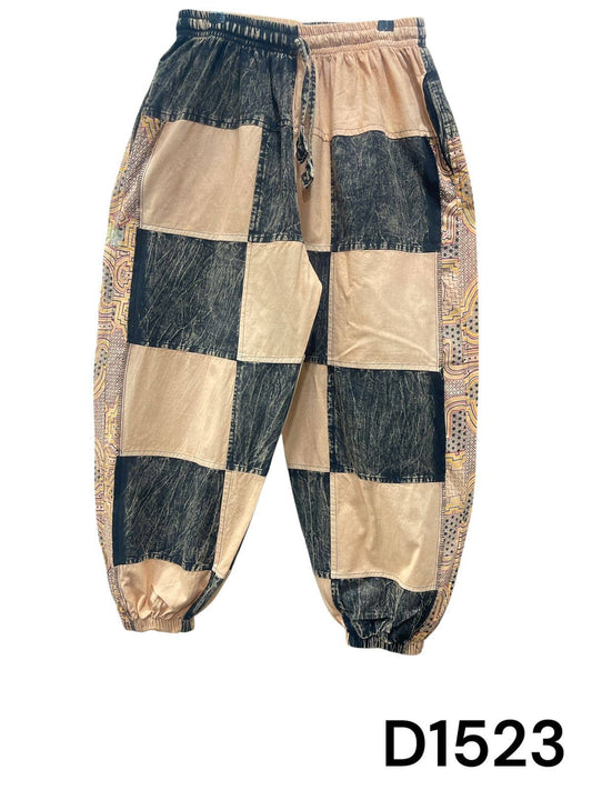 Cotton Relaxed Bohemian Jogger Pant  D1523