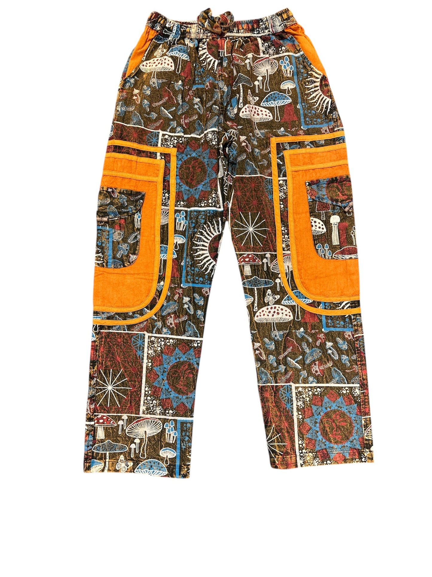 Cotton Multi Patch Box Pocket Mushroom Pant NC40
